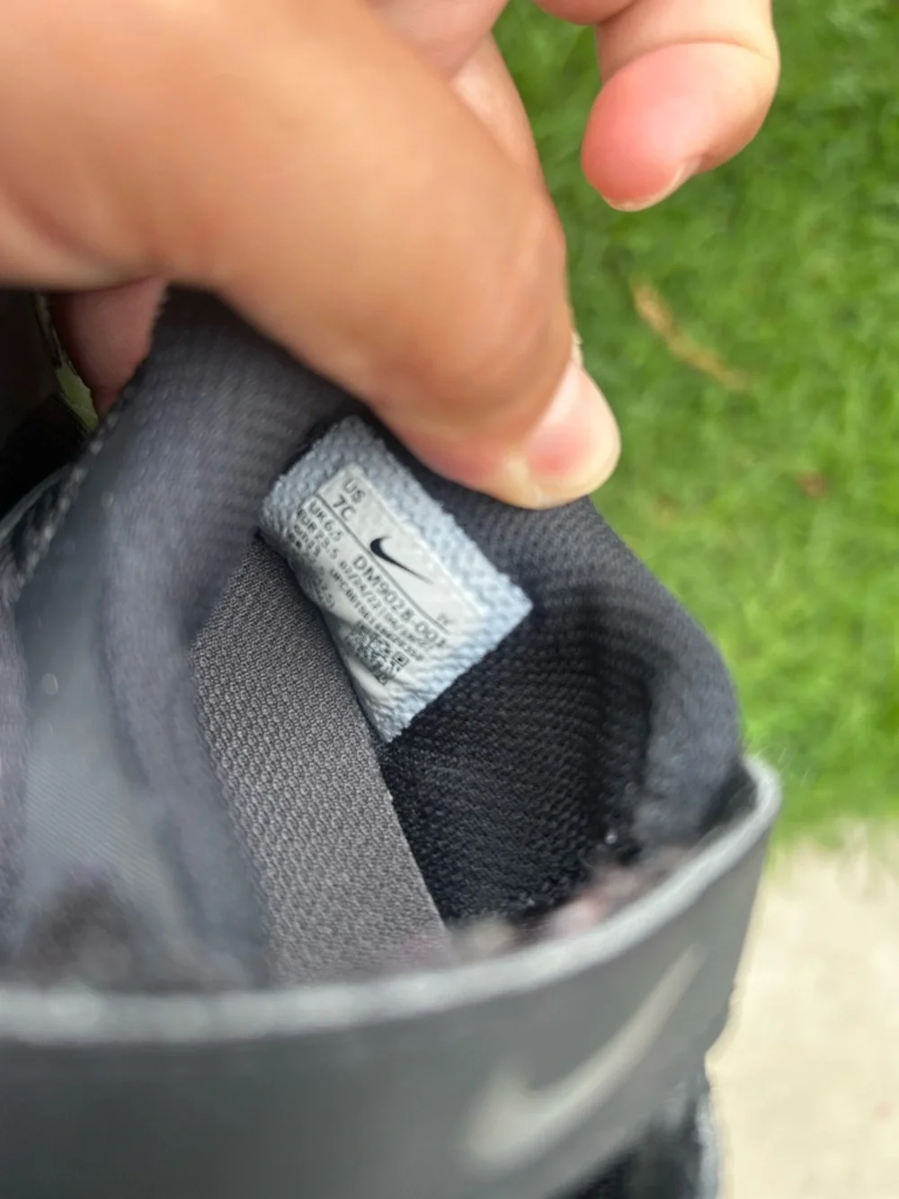 Nike Kids' Black Athletic Shoes